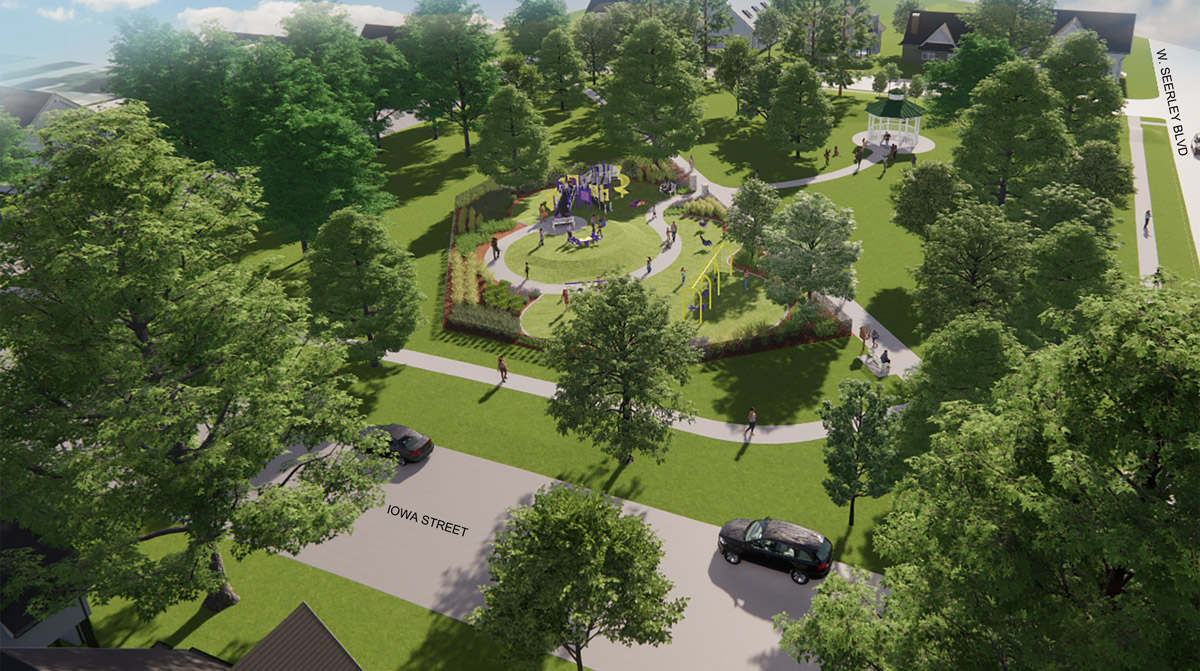 Seerley Park Renovations Rendering